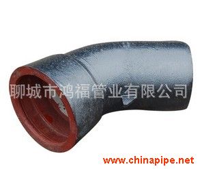 球墨鑄鐵22.5°承插彎頭 球墨鑄鐵彎頭